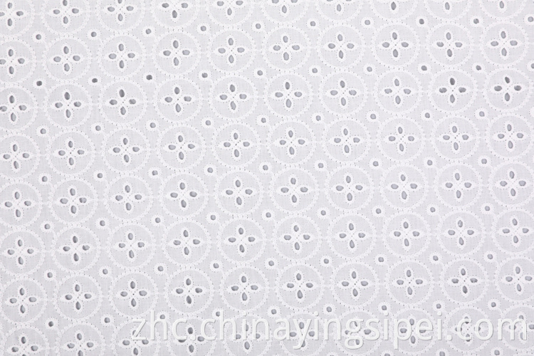 100% Cotton Dyed With Embroidery